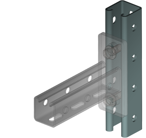Удобная система монтажных профилей