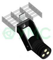Вертикальный балочный зажим с винтом М6х10